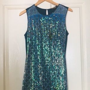 Vintage Sequins Dress